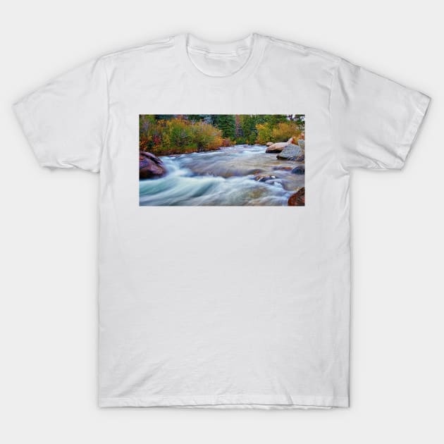 Autumn River T-Shirt by briankphoto